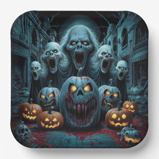 Paper Plate Dark Art Série 1 10 ペーパープレート (正面)