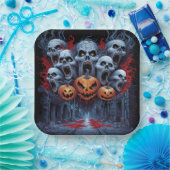 Paper Plate Dark Art Série 1 11 ペーパープレート (パーティー)