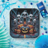 Paper Plate Dark Art Série 1 12 ペーパープレート (パーティー)