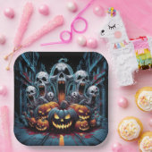 Paper Plate Dark Art Série 1 12 ペーパープレート (パーティー)