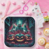 Paper Plate Dark Art Série 1 14 ペーパープレート (パーティー)