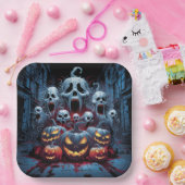 Paper Plate Dark Art Série 1 15 ペーパープレート (パーティー)