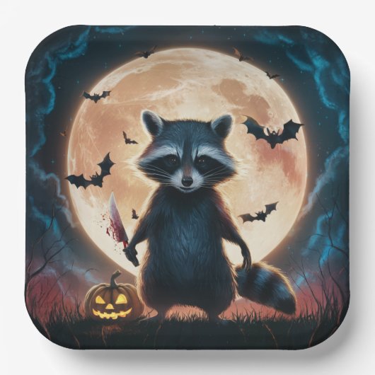 Paper Plate Dark Art Série 1 19 ペーパープレート (正面)