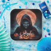 Paper Plate Dark Art Série 1 20 ペーパープレート (パーティー)