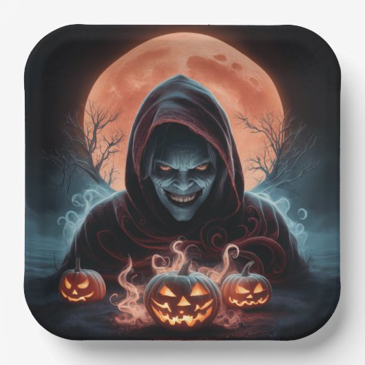 Paper Plate Dark Art Série 1 20 ペーパープレート (正面)