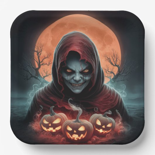 Paper Plate Dark Art Série 1 21 ペーパープレート (正面)