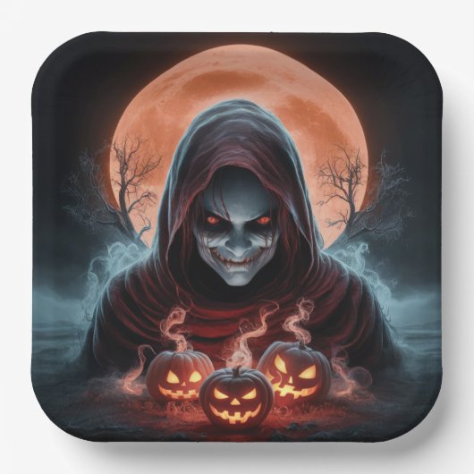 Paper Plate Dark Art Série 1 22 ペーパープレート (正面)