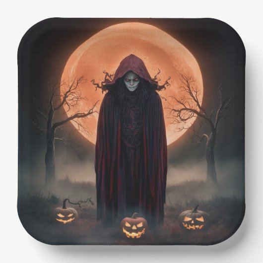 Paper Plate Dark Art Série 1 23 ペーパープレート (正面)