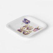 Paper Plate-Happy New Year 2026 Tableware Set ペーパープレート (傾斜あり)