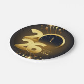 Paper Plate-Happy New Year 2026 Tableware Set ペーパープレート (アングル)