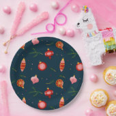 paper plate HO  HO  HO ペーパープレート (パーティー)