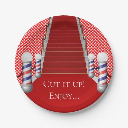 Paper Plates Barbershop ペーパープレート (正面)