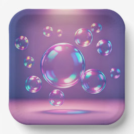 Paper Plates (Bubbles) ペーパープレート