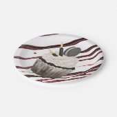 Paper Plates,  Chocolate Cupcake Fudge  ペーパープレート (アングル)