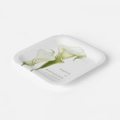 Paper Plates for a Modern Wedding.  ペーパープレート (傾斜あり)