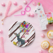 Paper Plates,  Fudge Happy Birthday Cats  ペーパープレート (パーティー)