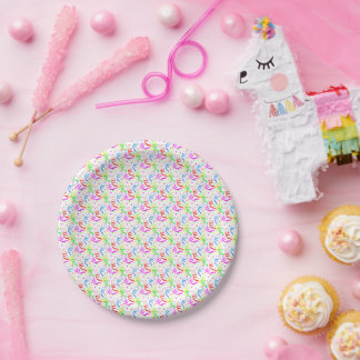 Paper Plates, Happy Birthday Paper Plates Confetti ペーパープレート