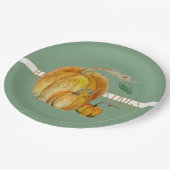 Paper Plates: Harvest Blessings ペーパープレート (アングル)