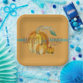 Paper Plates: Harvest Blessings ペーパープレート (パーティー)