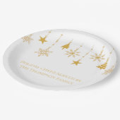 Paper Plates – Holiday Celebration Tableware ペーパープレート (アングル)