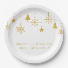 Paper Plates – Holiday Celebration Tableware ペーパープレート
