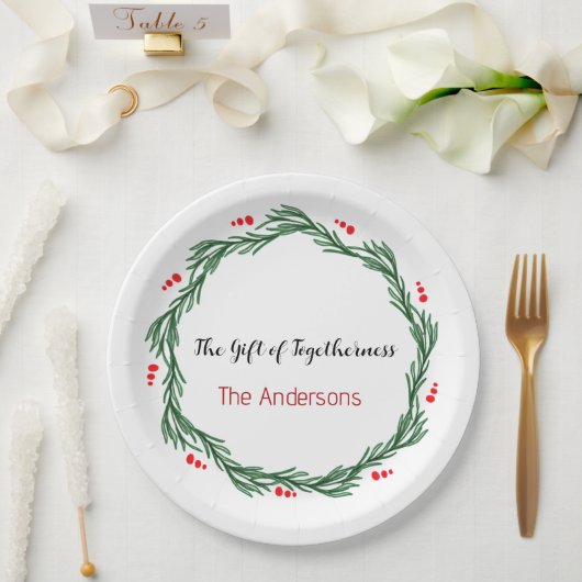 Paper Plates – Holiday Party Dining Essentials ペーパープレート (ウェディング)