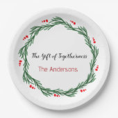 Paper Plates – Holiday Party Dining Essentials ペーパープレート (正面)