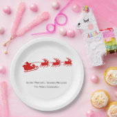 Paper Plates – Holiday Party Table Décor ペーパープレート (パーティー)