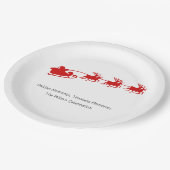 Paper Plates – Holiday Party Table Décor ペーパープレート (アングル)