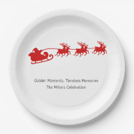 Paper Plates – Holiday Party Table Décor ペーパープレート