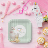 Paper Plates Mother Goose and Gosling. ペーパープレート (パーティー)