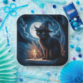 Paper Plates Série 1 Black Cat 11 ペーパープレート (パーティー)