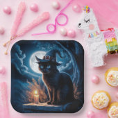 Paper Plates Série 1 Black Cat 11 ペーパープレート (パーティー)