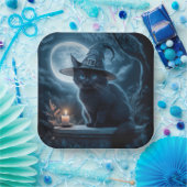 Paper Plates Série 1 Black Cat 14 ペーパープレート (パーティー)