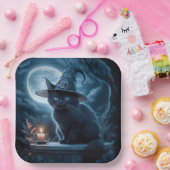 Paper Plates Série 1 Black Cat 14 ペーパープレート (パーティー)