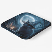 Paper Plates Série 1 Black Cat 14 ペーパープレート (傾斜あり)