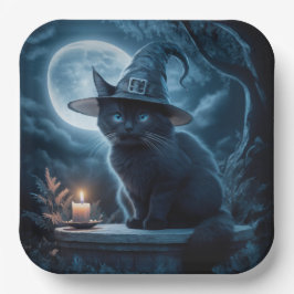 Paper Plates Série 1  Black Cat 14 ペーパープレート