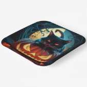 Paper Plates Série 1  Black Cat 16 ペーパープレート (傾斜あり)