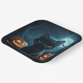 Paper Plates Série 1  Black Cat 19 ペーパープレート (傾斜あり)