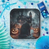 Paper Plates Série 1 Black Cat 23 ペーパープレート (パーティー)