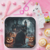 Paper Plates Série 1 Black Cat 23 ペーパープレート (パーティー)