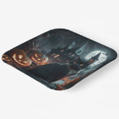 Paper Plates Série 1 Black Cat 23 ペーパープレート (傾斜あり)