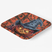 Paper plates  Série 1 Pumpkin 07 ペーパープレート (傾斜あり)