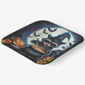 Paper Plates Série 3 Raccoon ペーパープレート (傾斜あり)