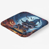 Paper Plates Série 3 Raccoon 02 ペーパープレート (傾斜あり)