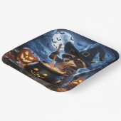 Paper Plates Série 3 Raccoon 03 ペーパープレート (傾斜あり)