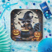 Paper Plates Série 3 Raccoon 04 ペーパープレート (パーティー)