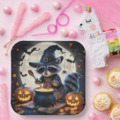Paper Plates Série 3 Raccoon 04 ペーパープレート (パーティー)