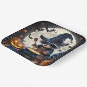 Paper Plates Série 3 Raccoon 04 ペーパープレート (傾斜あり)