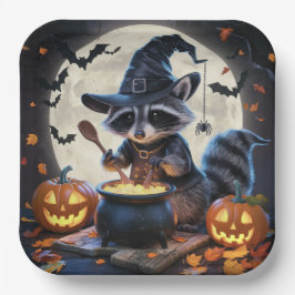 Paper Plates Série 3 Raccoon 04 ペーパープレート